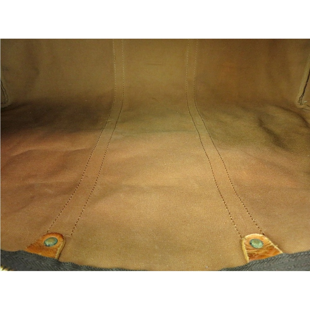 Louis Vuitton Classic Monogram Tan Duffel Bag - Picture 12 of 16